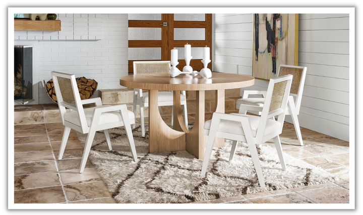 Universal Nomad Sonora Arm Chair with Cane Back-jennifer furniture
