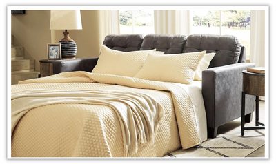 Venaldi L-Shaped Queen Sleeper Sofa Chaise