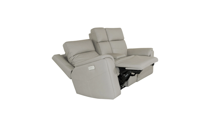 Flexsteel Vernon Fabric Power Reclining Living Room Set with Heat & Massage
