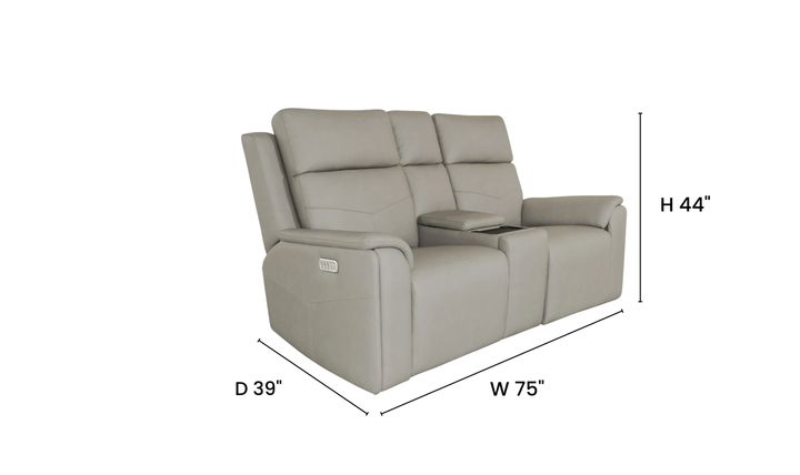 Flexsteel Vernon Fabric Power Reclining Living Room Set with Heat & Massage - Jennifer Furniture
