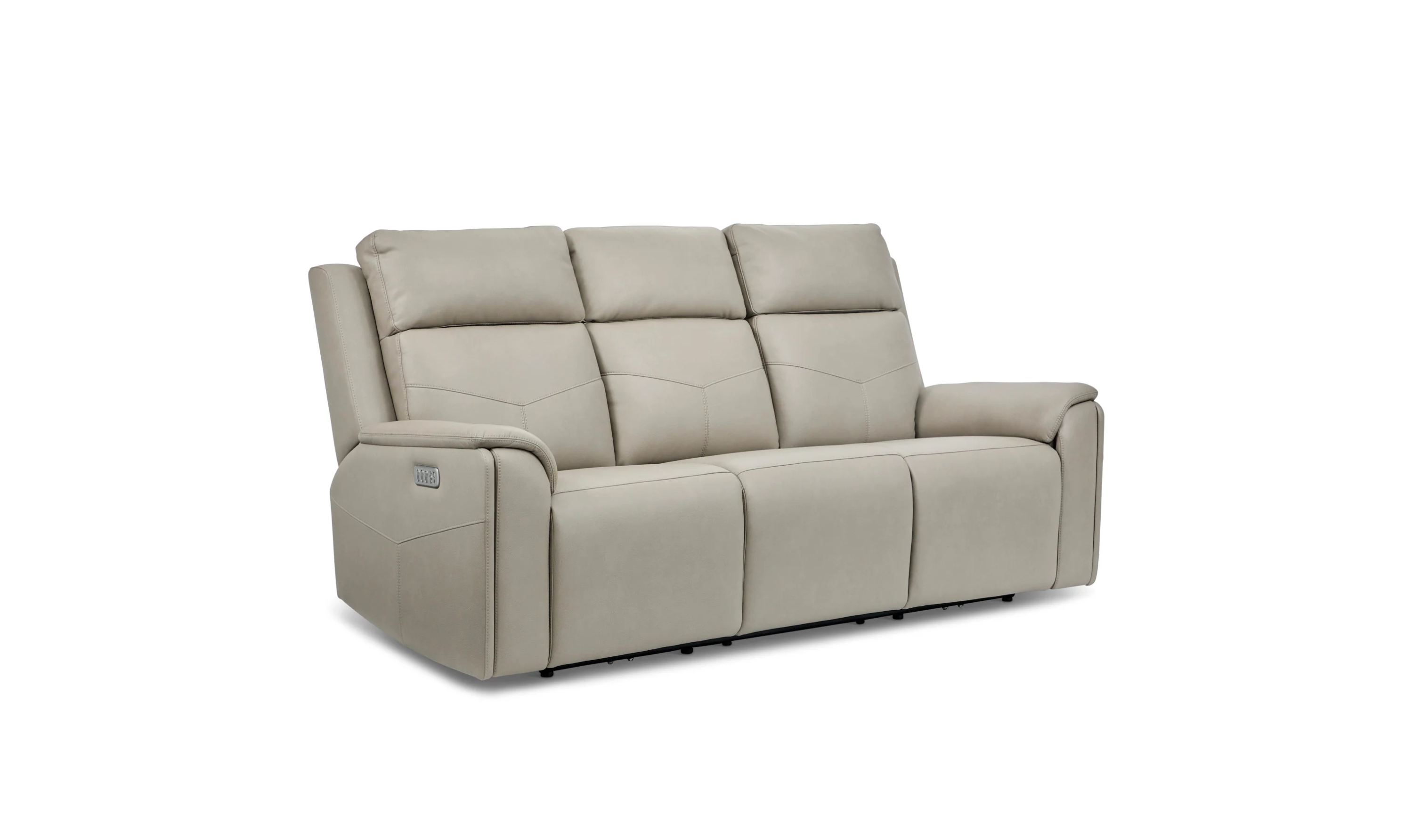 Flexsteel Vernon Fabric Power Reclining Living Room Set with Heat & Massage