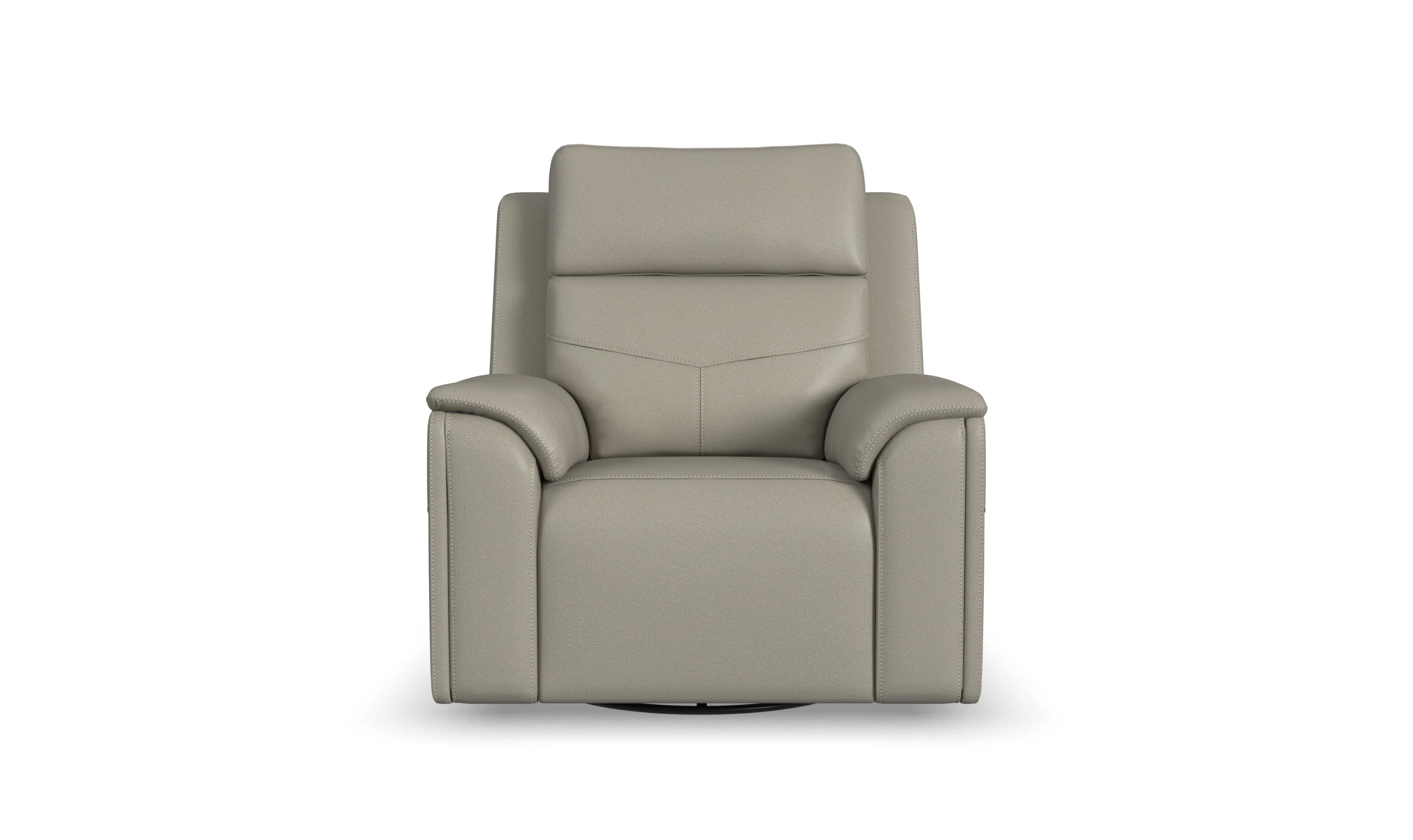 Flexsteel Vernon Fabric Power Swivel Gliding Recliner Chair with Heat & Massage - Jennifer Furniture
