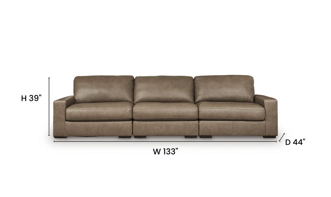 Modern Heritage Veronella 3-Piece Sectional Sofa - Jennifer Furniture