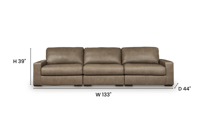 Modern Heritage Veronella 3-Piece Sectional Sofa - Jennifer Furniture