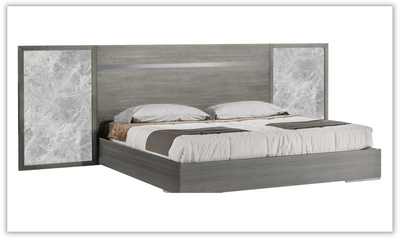 Victoria Premium Bedroom Set in Gray