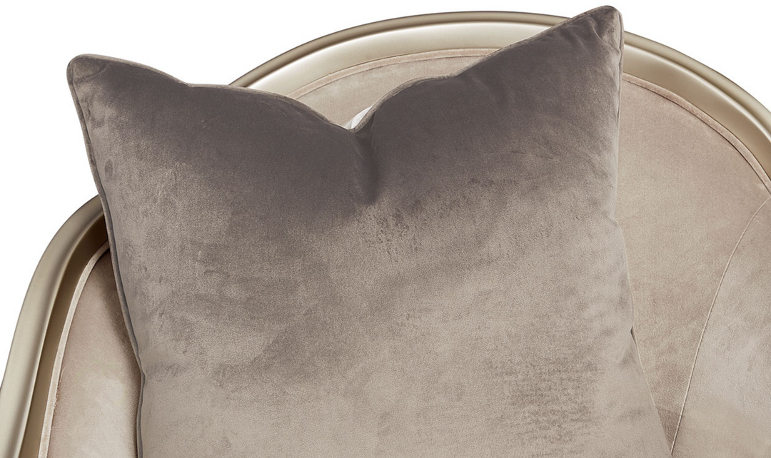 Aico Furniture Villa Cherie Chaise In Hazelnut