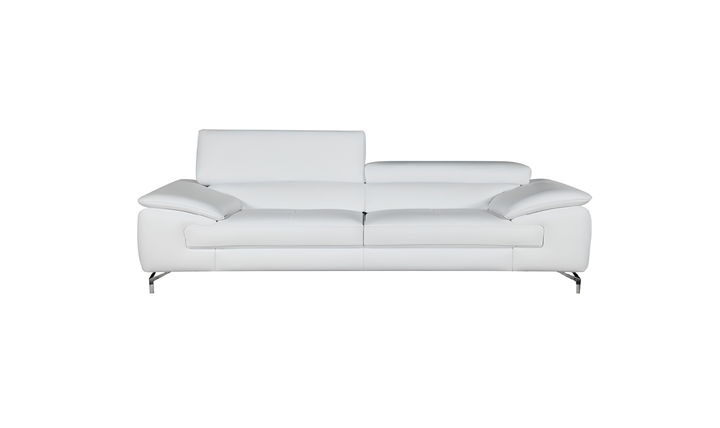 Jennifer Italia Vision 2-Seater Leather Sofa with Adjustable Headrest - Jennifer Furniture
