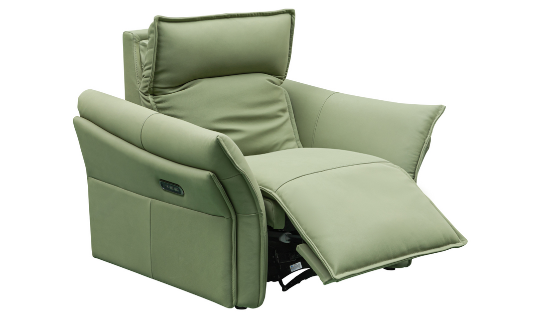 Vittoria Power Reclining Chair With Power Headrest & Footrest