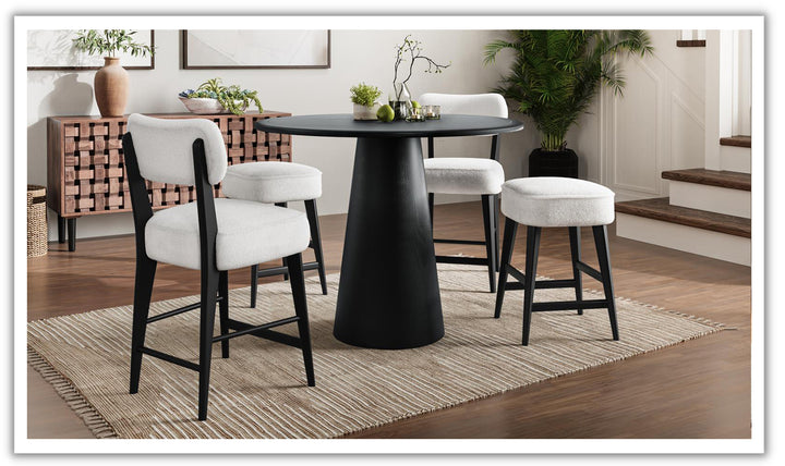 West Counter Stool - Black