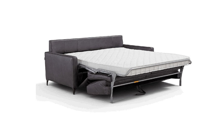 Wigan Italian Leather Queen Sleeper Sofa - Luxury Overnight Collection