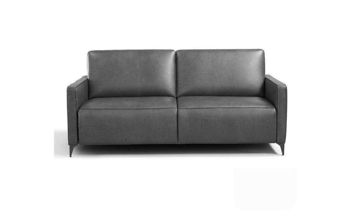 Wigan Italian Leather Queen Sleeper Sofa - Luxury Overnight Collection