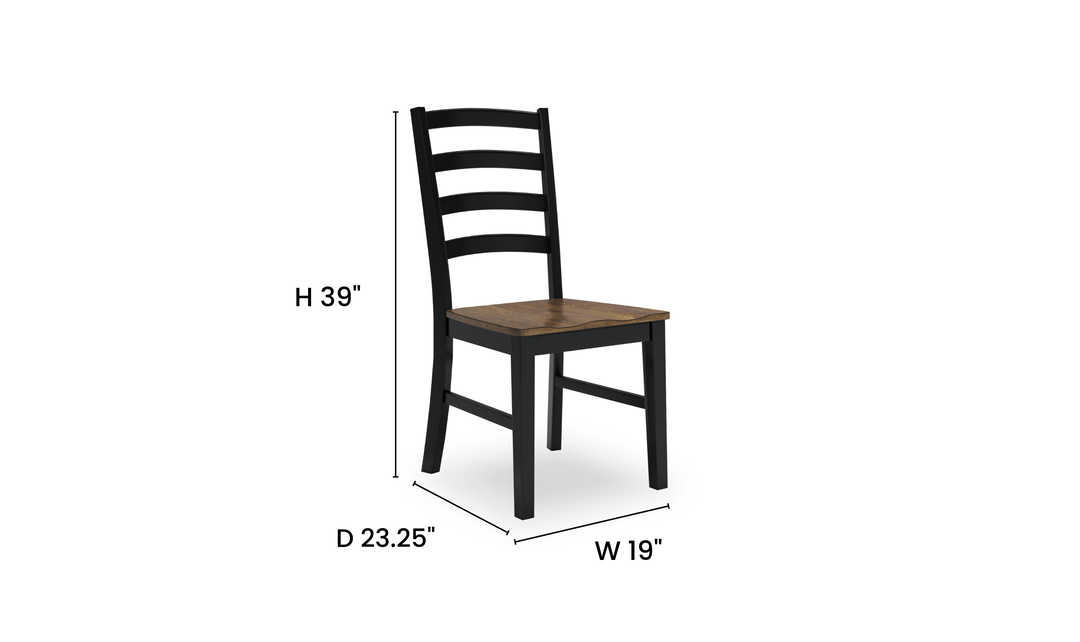 Modern Heritage Wildenauer Wooden Dining Room Side Chair - Jennifer Furniture