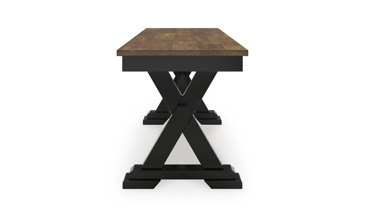 Modern Heritage Wildenauer Wooden Large Dining Room Bench - Jennifer Furniture