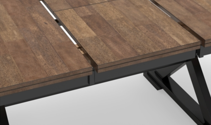 Modern Heritage Wildenauer Wooden Extendable Dining Table - Jennifer Furniture
