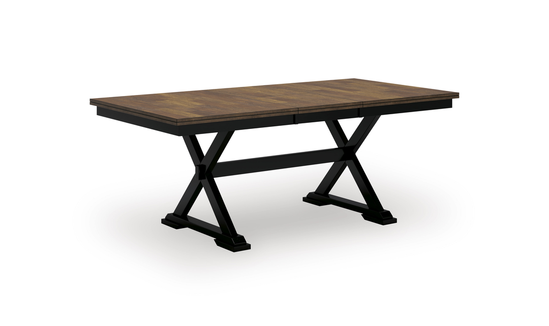 Modern Heritage Wildenauer Wooden Extendable Dining Table - Jennifer Furniture