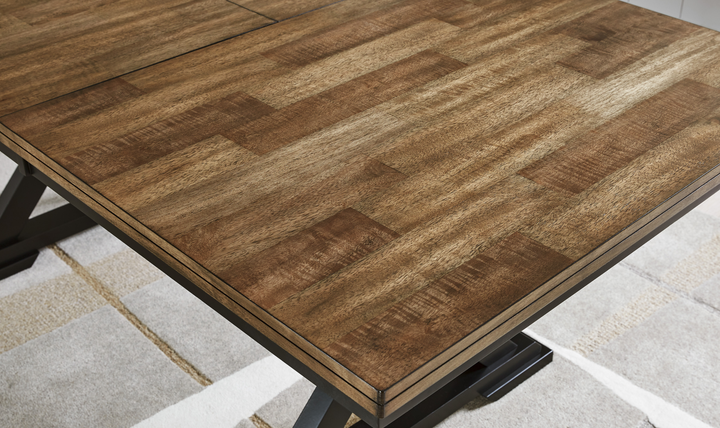 Modern Heritage Wildenauer Wooden Extendable Dining Table - Jennifer Furniture