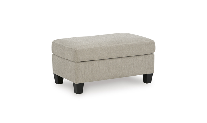 Modern Heritage Willarae Fabric Ottoman - Jennifer Furniture