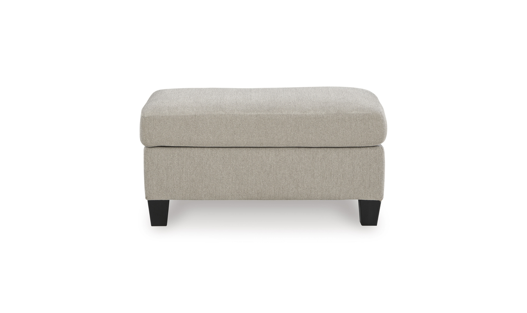 Modern Heritage Willarae Fabric Ottoman - Jennifer Furniture