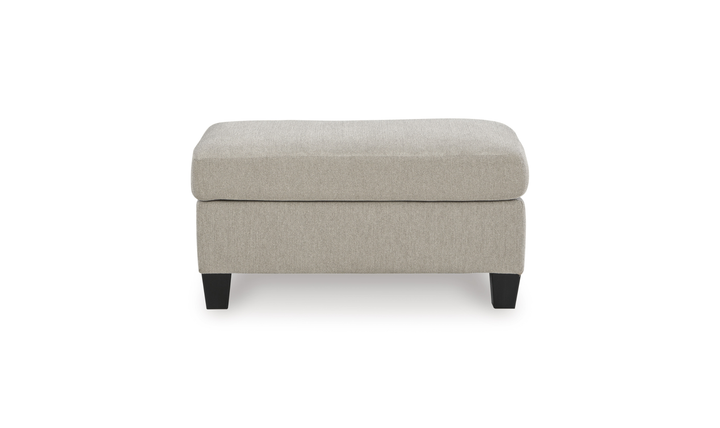 Modern Heritage Willarae Fabric Ottoman - Jennifer Furniture