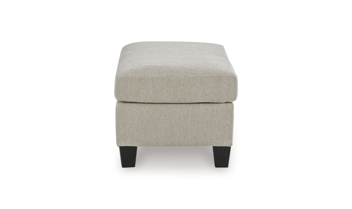 Modern Heritage Willarae Fabric Ottoman - Jennifer Furniture
