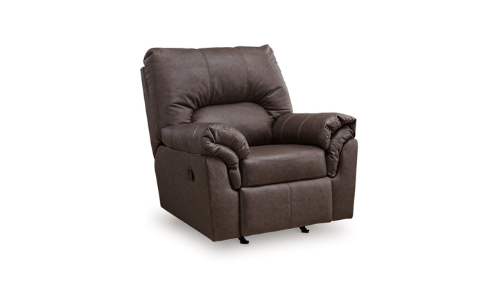 Modern Heritage WillowBend Leather Rocker Recliner - Jennifer Furniture