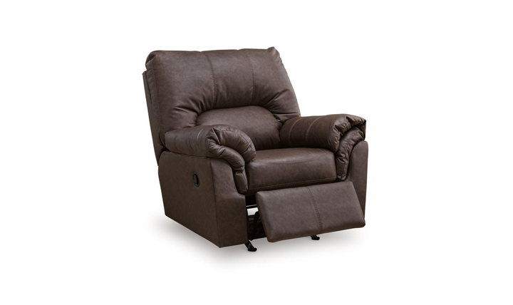 Modern Heritage WillowBend Leather Rocker Recliner - Jennifer Furniture