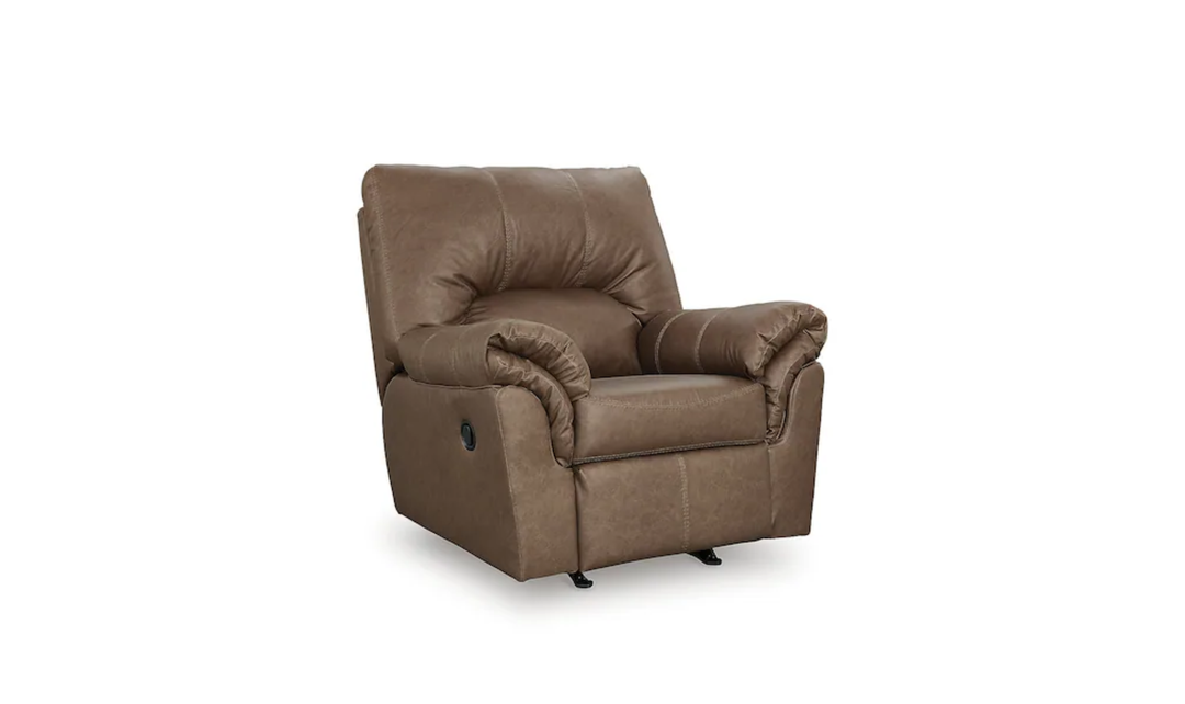 Modern Heritage WillowBend Leather Rocker Recliner - Jennifer Furniture