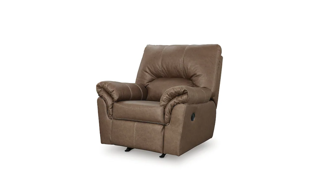 Modern Heritage WillowBend Leather Rocker Recliner - Jennifer Furniture