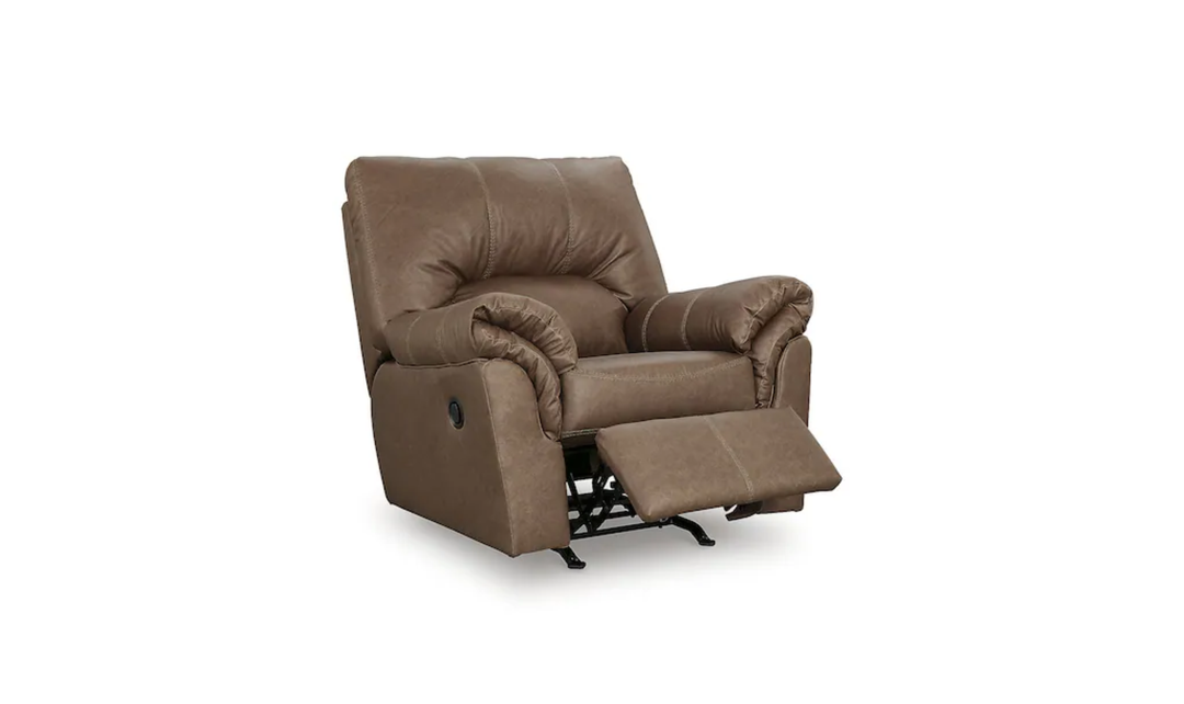 Modern Heritage WillowBend Leather Rocker Recliner - Jennifer Furniture
