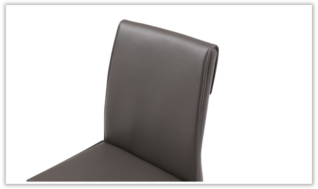 Windsor Modern Leather Upholstered Dining Chair