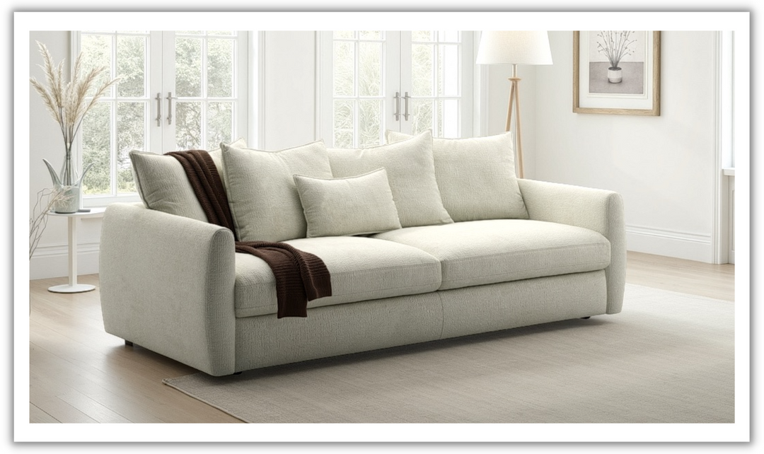 Luonto Winslow Fabric Cot Sofa Day Bed-Jennifer furniture