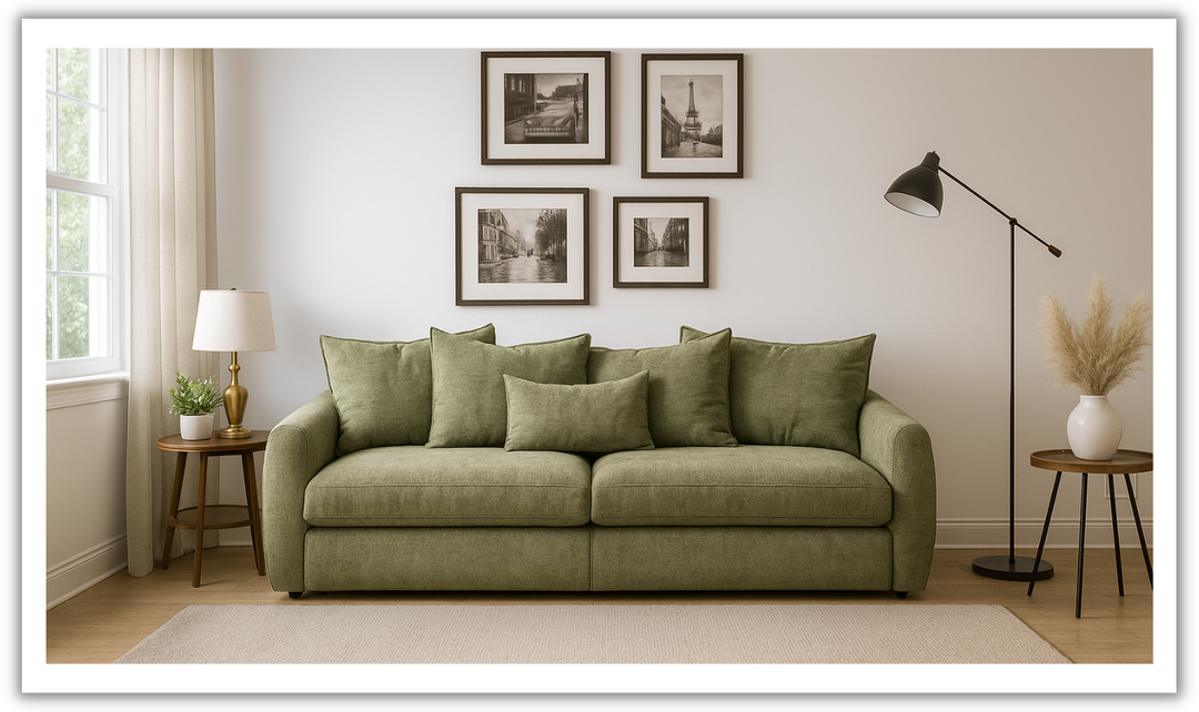 Luonto Winslow Fabric Cot Sofa Day Bed-Jennifer furniture