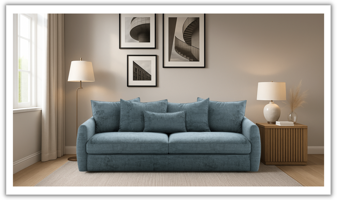 Luonto Winslow Fabric Cot Sofa Day Bed-Jennifer furniture