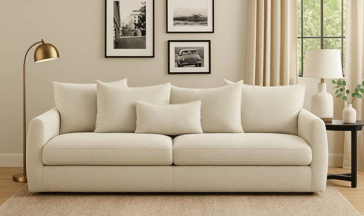 Luonto Winslow Fabric Cot Sofa Day Bed-Jennifer furniture