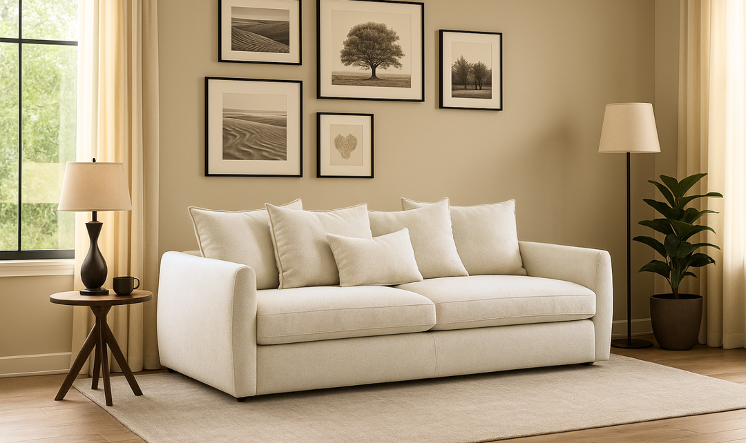 Luonto Winslow Fabric Cot Sofa Day Bed-Jennifer furniture