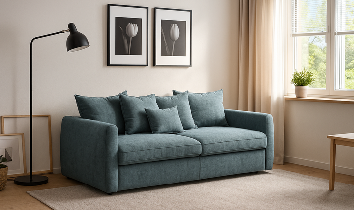 Luonto Winslow Fabric Cot Sofa Day Bed-Jennifer furniture