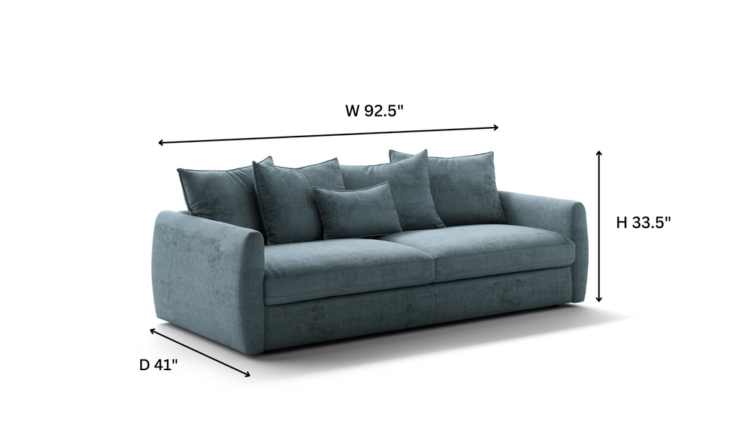 Luonto Winslow Fabric Cot Sofa Day Bed-Jennifer furniture