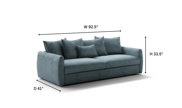 Luonto Winslow Fabric Cot Sofa Day Bed-Jennifer furniture