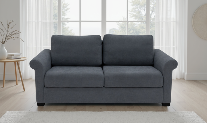 Klaussner Winslowe Fabric Sleeper Sofa With Rolled Arms-Jennifer Furniture