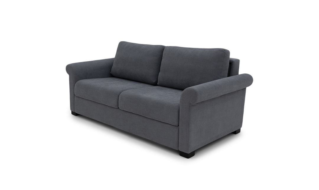 Klaussner Winslowe Fabric Sleeper Sofa With Rolled Arms-Jennifer Furniture