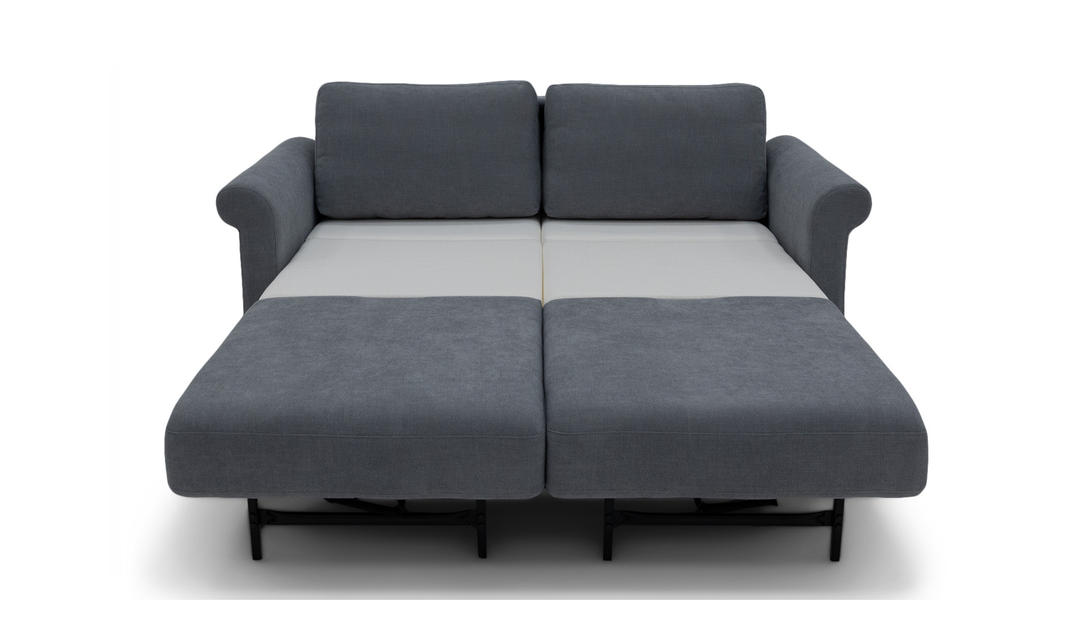 Klaussner Winslowe Fabric Sleeper Sofa With Rolled Arms-Jennifer Furniture