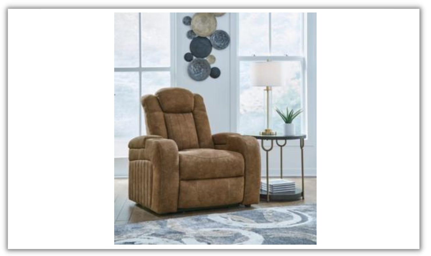 Wolfridge Leather Power Reclining Living Rom Set With Storage Console (2/3 Pieces)