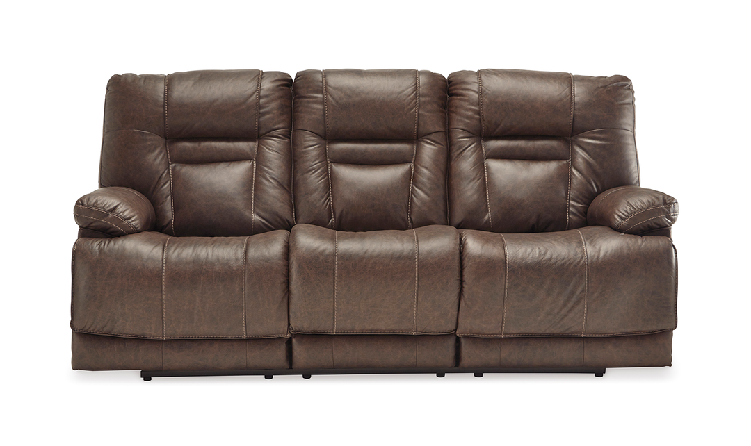 Wurstrow 3 Seater Power Reclining Sofa in Leather
