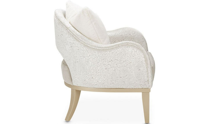 AICO Yvette Accent Chair Porcini