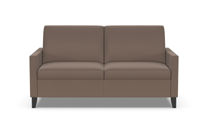 American Leather Harris Comfort Sleeper With High Wood Leg-Jennifer Furniture