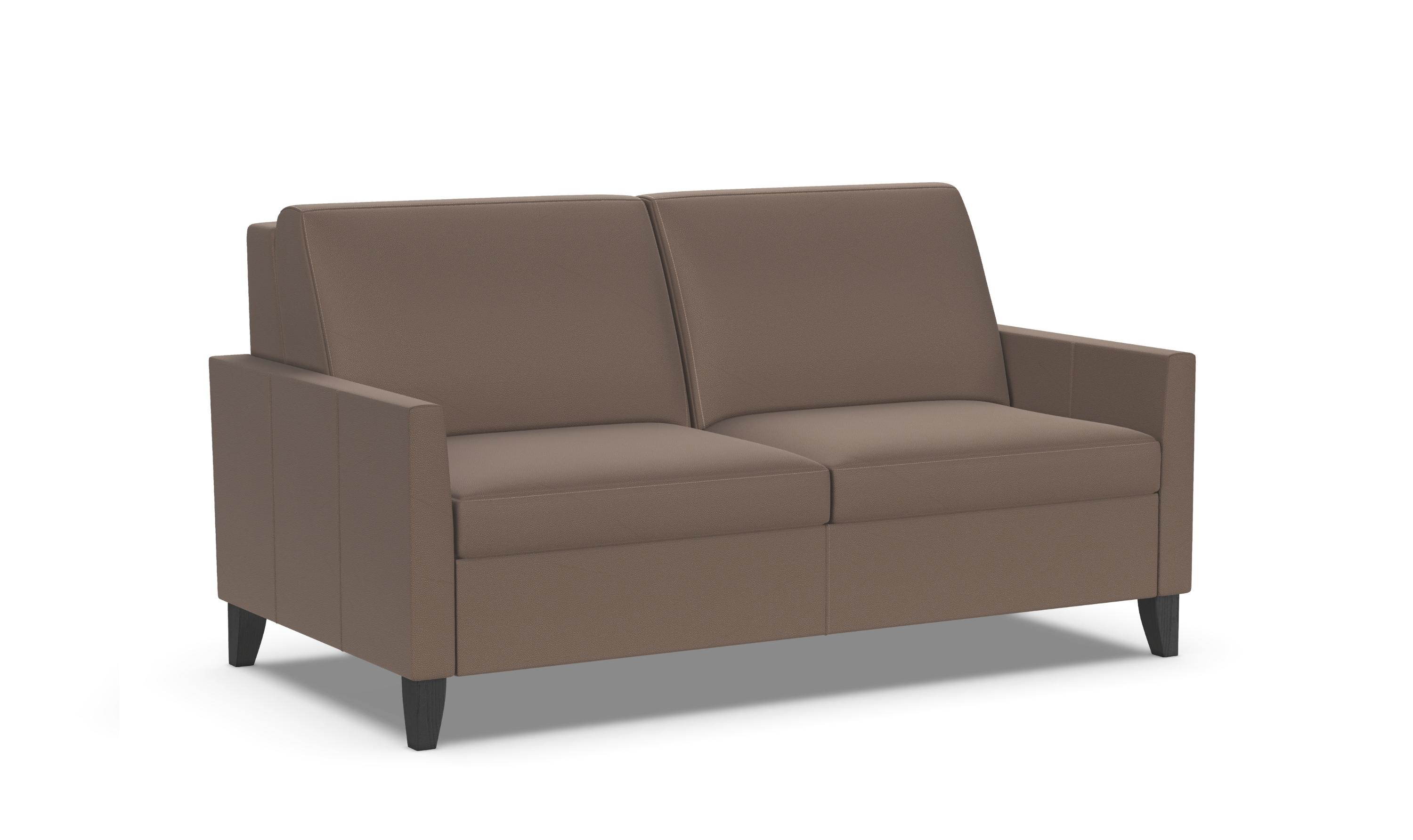 American Leather Harris Comfort Sleeper With High Wood Leg-Jennifer Furniture