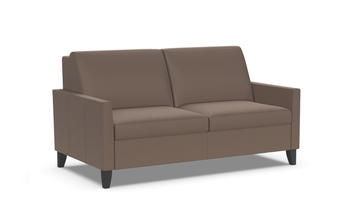 American Leather Harris Comfort Sleeper With High Wood Leg-Jennifer Furniture