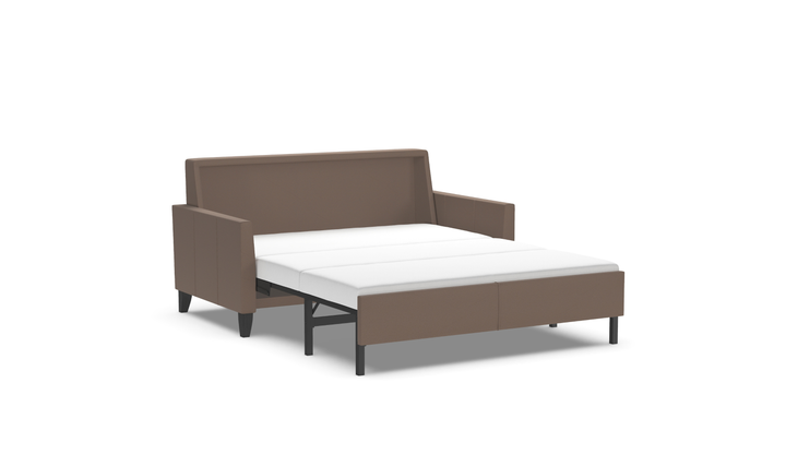 American Leather Harris Comfort Sleeper With High Wood Leg-Jennifer Furniture