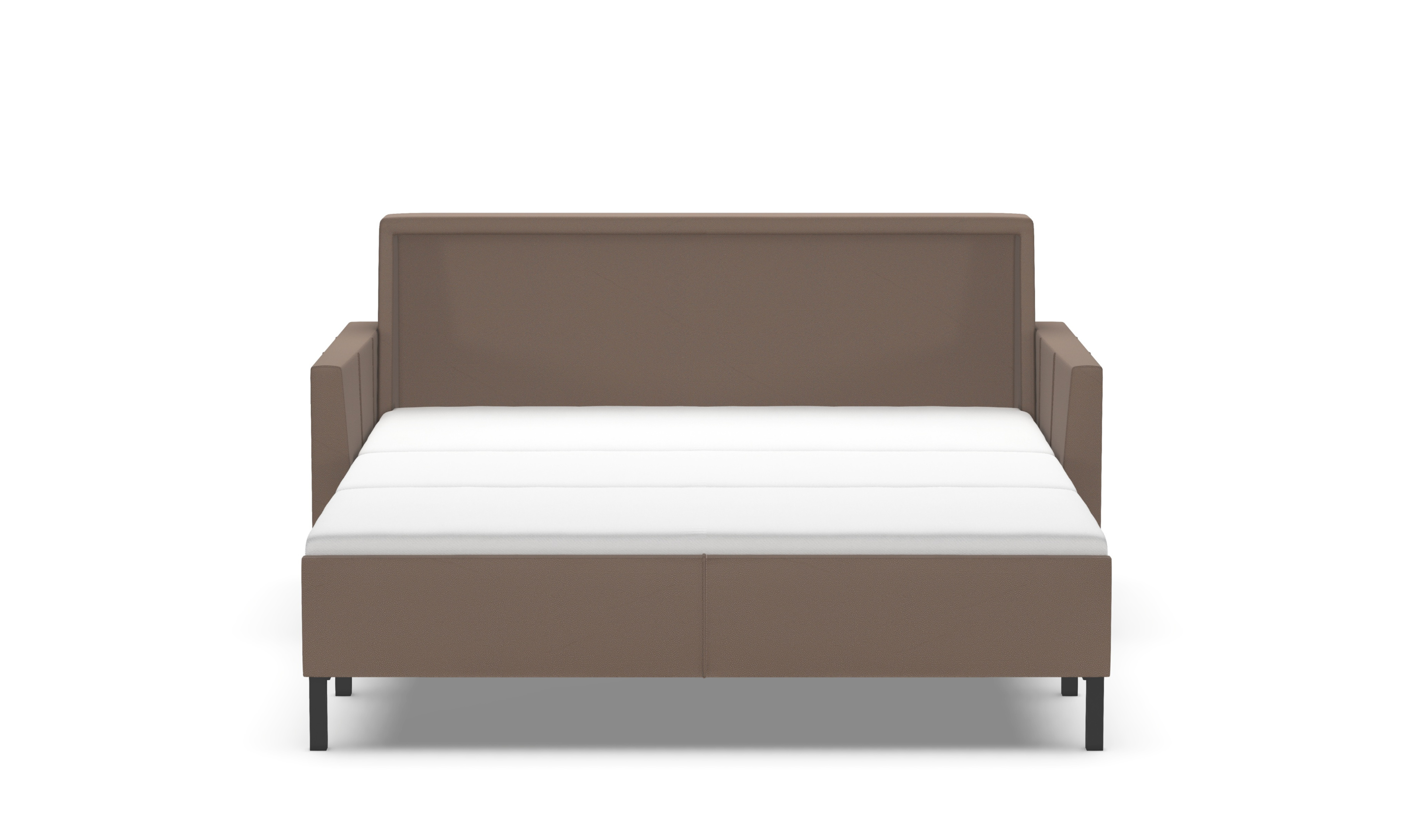 American Leather Harris Comfort Sleeper With High Wood Leg-Jennifer Furniture