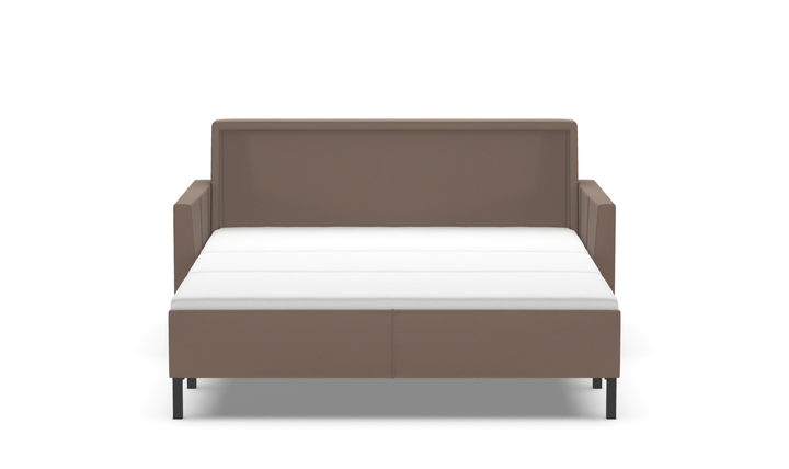 American Leather Harris Comfort Sleeper With High Wood Leg-Jennifer Furniture